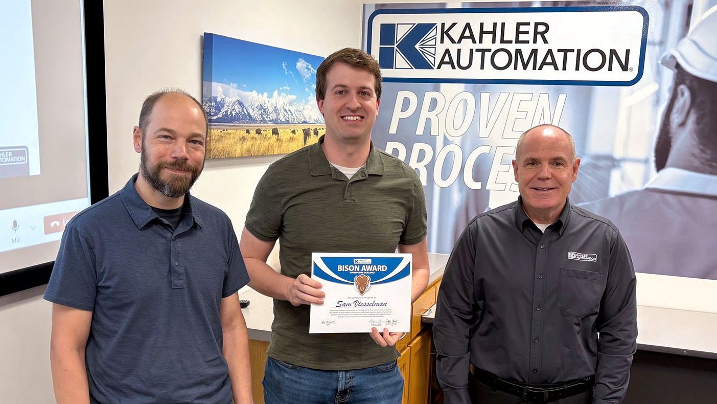 Bison Award winner Sam Viesselman